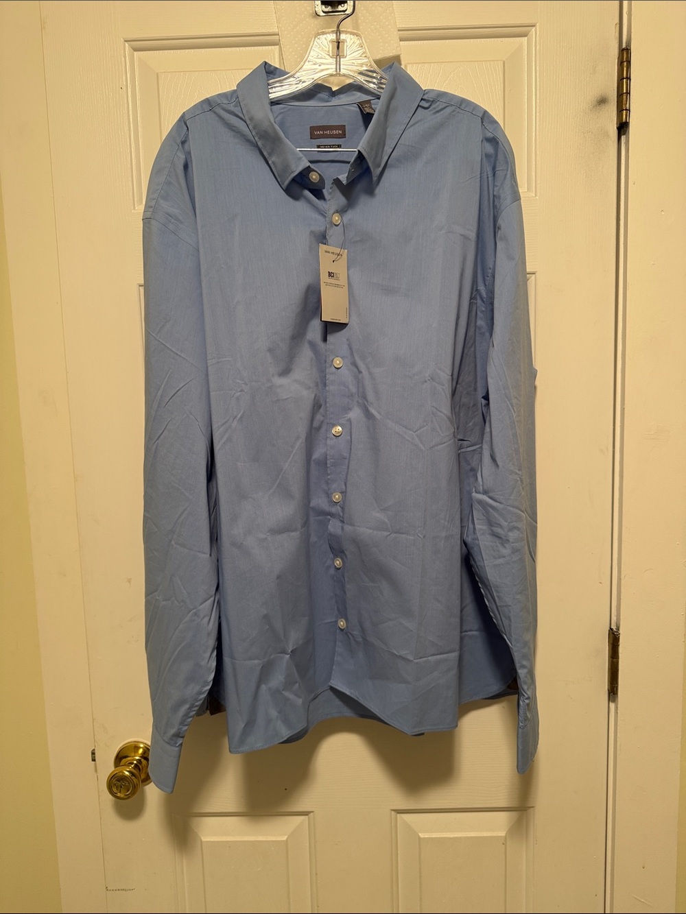 Van Heusen Light Blue Button-Down Dress Shirt